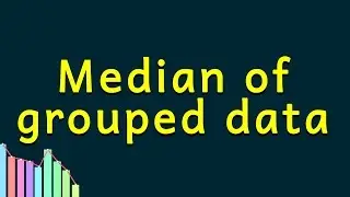 Median Of Grouped Data | Statistics | Problem Solving | Letstute