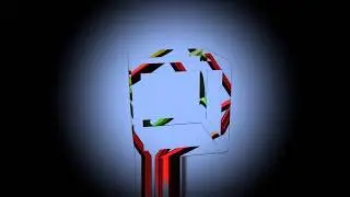 Glassy cube (TouchDesigner)