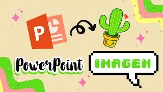 Como convertir un PowerPoint a Imagen Sin programas | Guardar una diapositiva como imagen