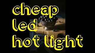 Inexpensive Hotlight For Studio And Video (Neewer 660)