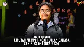 LIPUTAN REPORTASI MEMPERINGATI BULAN BAHASA SENIN,28 OKTOBER 2024