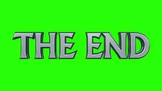 GREEN SCREEN THE END 