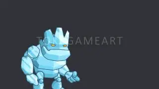 Tiny Ice Monster