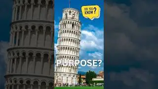 What’s the purpose of the leaning tower of Pisa? | General Knowledge #triviazest #shorts