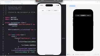 SwiftUI & Xcode16 & iOS 18: Trabajando con la apariencia del Dispositivo: [.light , .dark , .device]
