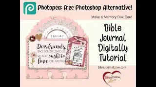 Bible Journaling Digitally with Photopea FREE