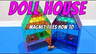 Magnet Tiles Doll House - How To Build