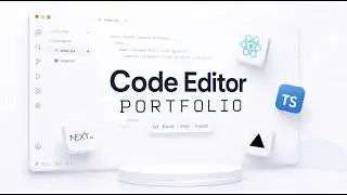 I Built My Portfolio to Look Like a Code Editor (Next.js & Tailwind)