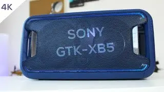 Sony GTK-XB5 recensione in 4K