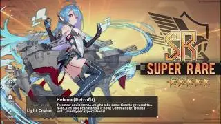 Azur Lane: Helena's Retrofit Overview (BeautifulBoring hands on)