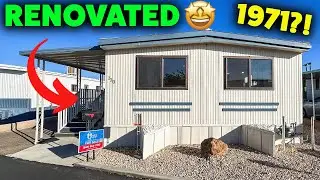 Completely Renovated 1971 Mobile Home Tour! | Holiday Homes 130