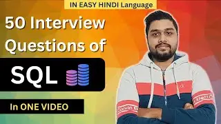 Complete SQL in One Video | Crack SQL Interview in 50 Qs | Leetcode Study Plan | SQL One Shot 