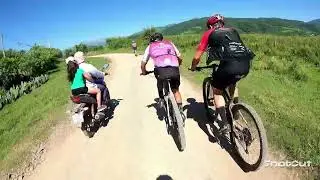 Rodando 120 km a buen ritmo con los picantes Tony Eduardiño y Ciclomati