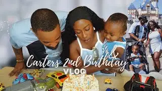 Carter Birthday Vlog | First Time at DisneyLand |