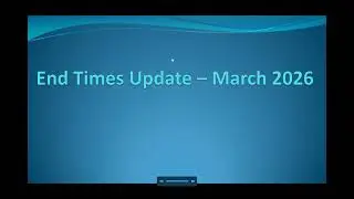 End Times Update #5 - US Israel war with Iran