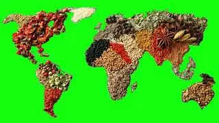 Innovative World Map Effect |  Green screen Video | Green Screen Effects | VFX Animation