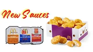 Trying New McDonald's Sauces!!!