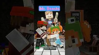 MINEGREEN VS MrBeast - Minecraft 