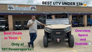 BEST UTV OF 2024  FULL REVIEW A.ODES WORKCROSS 650-3 | 4WD WORKHORSE