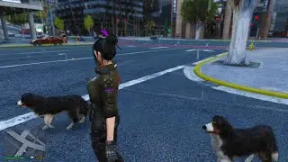 Grand Theft Auto V My New German Shepherd Dogs