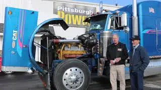 Mechanical V8 CAT 3408 Dyno Run