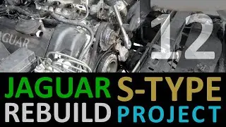 Jaguar S-Type Restoration [12] Releasing the SERPENTINE BELT