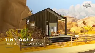 Sims 4 | Tiny Living | Speedbuild | Tiny Oasis