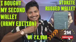 STORITE wallet CAMO from AMAZON pure leather or scam? luxury wallet kaisa hota hain? Paiso ki barish