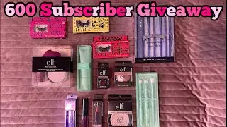600 SUBSCRIBER GIVEAWAY!!!