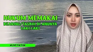 hukum memakai bearing atau tasbih di area milik laki laki ? 