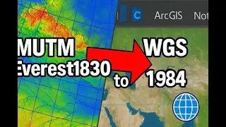 Projection Coordinate Transformation MUTM Everest1830 To WGS 1984 In ArcGIS