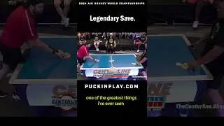 Legendary Game 7 Puck Save | 2024 Air Hockey World Championships #airhockey