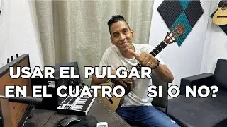 USO DEL PULGAR en el Cuatro? Si o No?