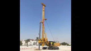 SINOVO TR308H rotary drilling rig working in Saudi Arabia
