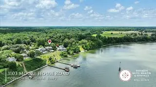 Waterfront Home in York County | 1103 Moore House Road