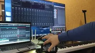 StageWave & Dante. WiFi audio monitoring system. DAW, Mixer Reaper. In-ear monitoring system Router.