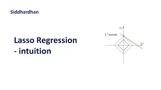 7.4.1. Lasso Regression - Intuition