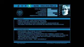 ARCHIVOS SECRETOS DE LA ANS: Mr. Increíble