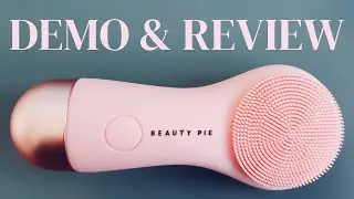 Beauty Pie Super Facial Vibrating Cleansing Brush Demo and First Impressions Review