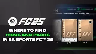 Where to find missing Items and Packs in EA SPORTS FC™ 25