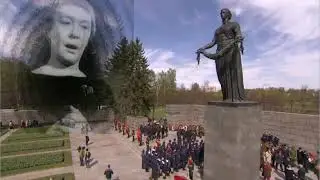 Пискаревское кладбище Вечный огонь