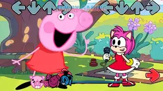 FNF Peppa ALL PHASES vs Sonic Alive Sings Can Can I Bluey FNF Mods Sonic Frontiers