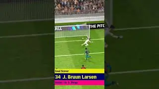 Larsen Goal ⚽ #football #efootball #goal