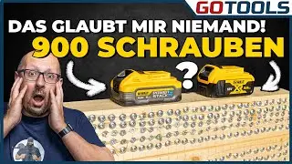 The battery revolution! DeWalt Powerstack in extreme endurance test!