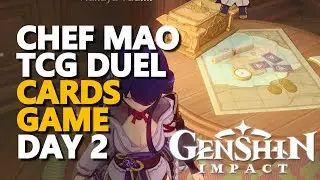 Chef Mao TCG Duel Genshin Impact Tavern Guest Day 2