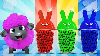 Baño de colores y bolas de arcoíris | Canciones Infantiles | Canciones Para Niños