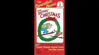 Opening & Closing To The Bears Christmas 1990 VHS