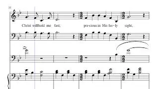 He Will Hold Me Fast-Choral Arr.