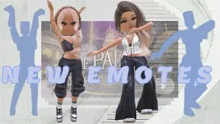 EMOTES DONT KNOW & AS IF- BP ROBLOX
