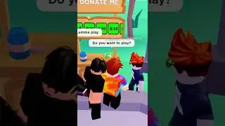 Say NOTHING and Win 100 ROBUX (Part 1) #roblox #shorts
